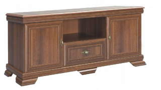 Elegantný RTV stolík 2D1S 158, samoa king